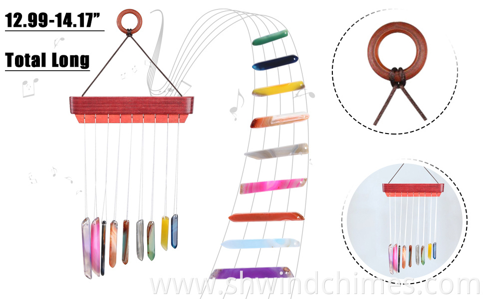 Agate Stick Wind Chime